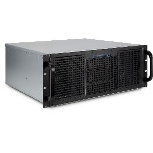 Inter-Tech 4U 40240 - Rack - Server - Schwarz - Grau - ATX - micro ATX - Mini-ATX - Mini-ITX - Stahl - Alarm - Festplatte - Netzwerk - Leistung